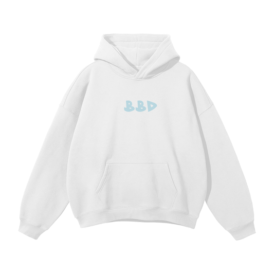 Streetwear Unisex Oversized Solid Color Fleece Hoodie